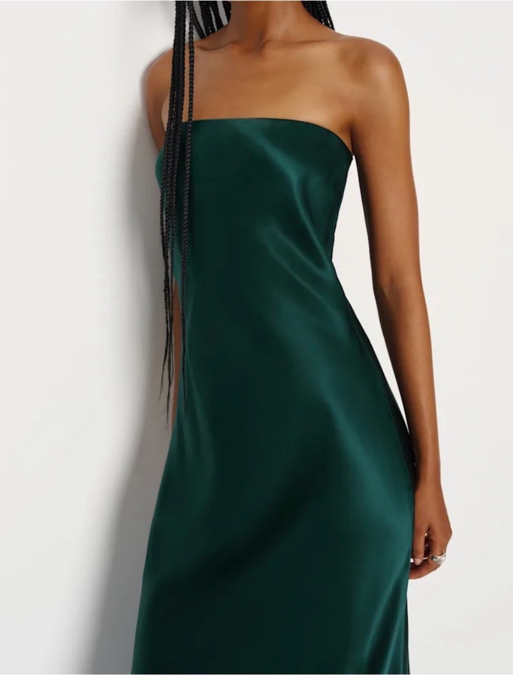 Reformation silk dress Oren - Picture 3 of 6